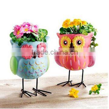 Wholesale High Quality owl shape garden pot