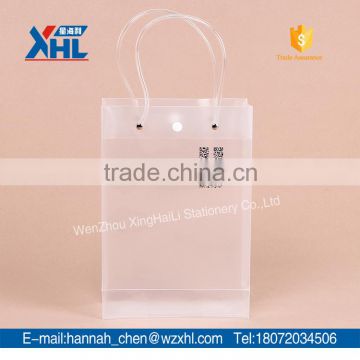 transparent pp gift bag with rope handle