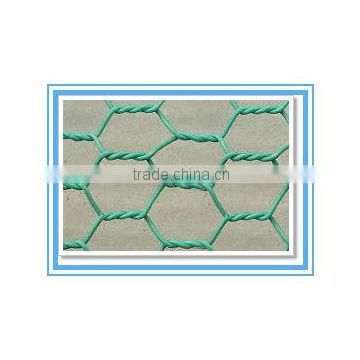 BWG22 PVC coated hexagonal wire fence