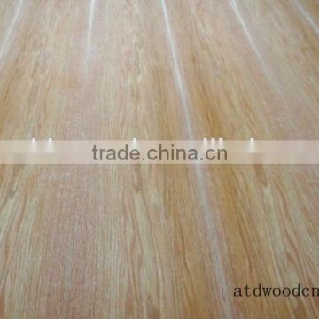 Low price red oak veneered mdf from Linyi Factory