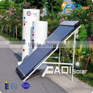 2015 New Style Double Coiler 300 Liter Pressured Solar Water Heater