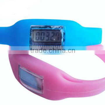 cheap promotional items premium gift ,mini portable silicone bracelet pedometer/multifunction wrist pedometers