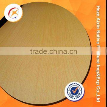 melamine mdf slotted board for supermarket