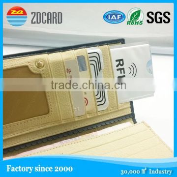 RFID Blocking Sleeves Card Cover for Card Holder with Various Design