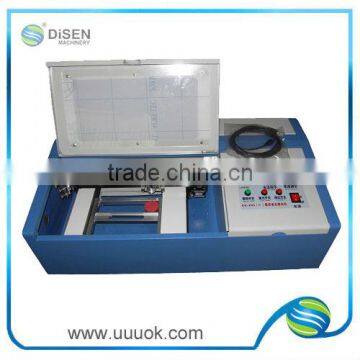 Mini rubber stamp engraving machine