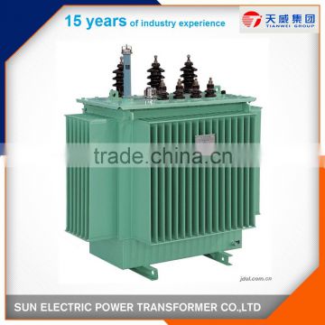 S9-M 315KVA 24KV/0.415KV oil immersed three phase electrical transformer