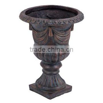 New products garden cheap bronze flower pots for sale