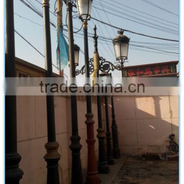Hot sales casting light post,lamp casting poles,roadway lighting pole