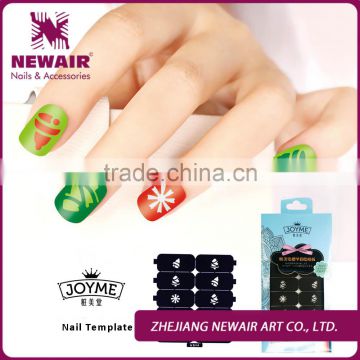 Stainless Steel DIY Nail Image Template &Nail Template