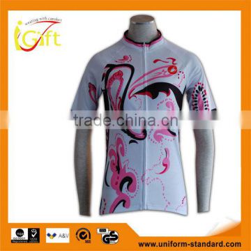 2015 Man's wear Bike uniform with Sublimation printing bicycle uniforms