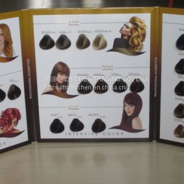Customized Hair Dye Chart Manufacture