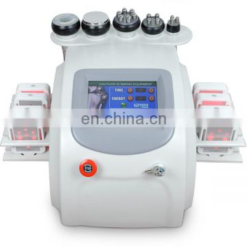 slimming machine price with CAVITATION AND RF 6 IN 1