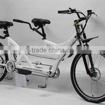 Romantic Couple Electric Tandem Bicycle