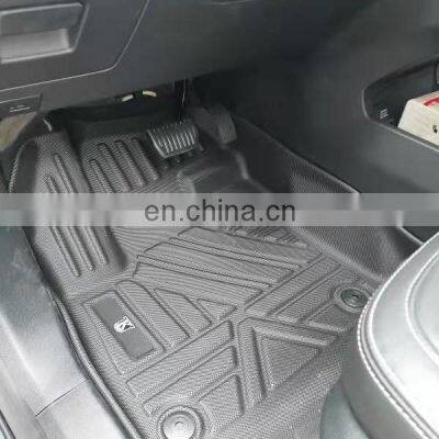 Cheap price 3d luxury car floor mat auto accessories for Ford Eege 2015-2020
