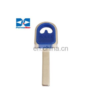 Convenient Black Brass Acrylic Door Key Blank With Laser Engraved