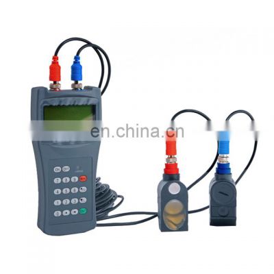 Taijia tds 100h ultrasonic handheld flowmeter high temperature cheap ultrasonic flow meter clamp-on