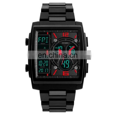 Best selling Watch Square analog digital skmei 1274