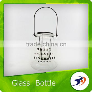Glass Candle Holder Glass Bottle