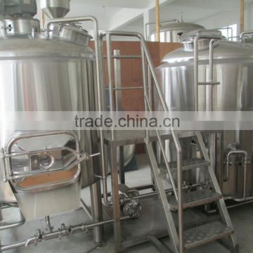 Steam Heated Micro Brewing Equipment 10BBL Or Customized Brewhouse