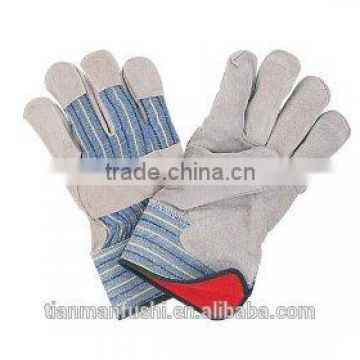 2015 Gray&Navy Top Quality Cotton Safety Gloves Engineering Matching-Gloves Wholesale Cheap Gloves