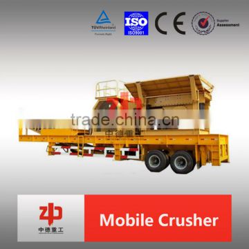Hot sale in Malaysia / India used mobile coal crusher for ores