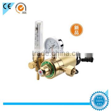 YQT-CO2-117 factory price copper co2 pressure gas heater regulator                        
                                                Quality Choice