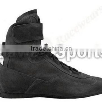 Hot sale Dull Black Color Racing Boot