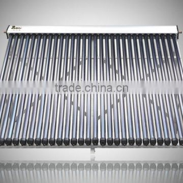 Pressurized Solar Collector with heat pipe