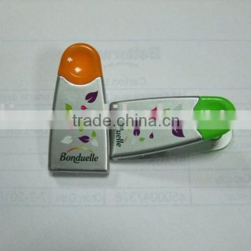 plastic stationery clip for office file