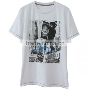 Men's Round neck Customs T-shirt Printing Manufacturers in China