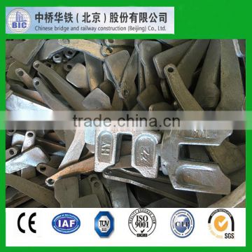 Precision casting scaffolding accessories and ledger head and ring lock