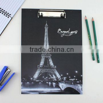 XG-40010 office craft notebook clipboard acrylic clipboard a5 clipboard