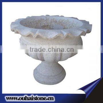 Top Quqlity New Type Stone Planter Unique Granite Flowerpots