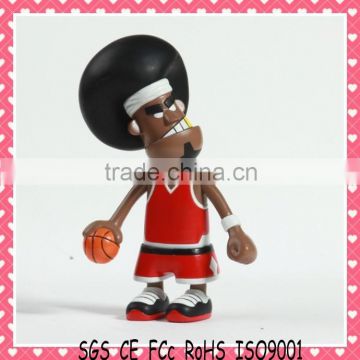 Collectible famous basketball player custom make/custom player start toys maker
