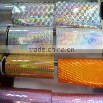 Hot Sale OPP Holographic Film Of Festival/Party Supplies
