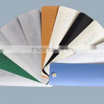 colored aluminum venetian slats