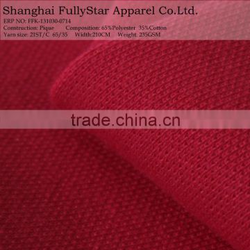 polyester cotton knitting fabric