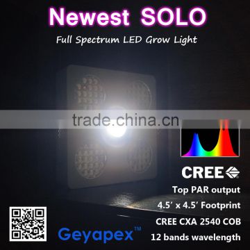 Newly Released Geyapex SOLO 600w LED Plant Grow Lights for 420/weed/hemp growing