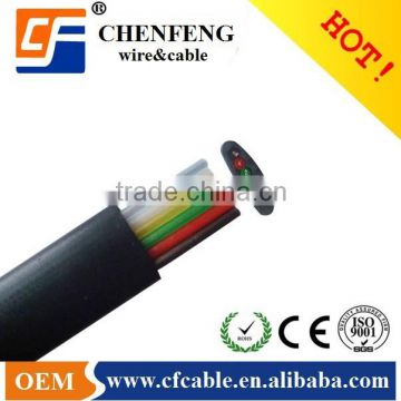 6 cores flat telephone wire cable with factory price telephone wire