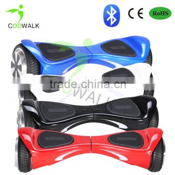 2016 best selling slim 6.5inch UL charger dropshipping hoverboard