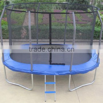 Outdoor oval jumping bed