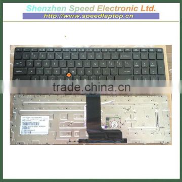 Keyboard for HP 8560W (652682-001) US with point and Frame