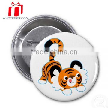 Custom Made Round Tin Button Badge, High Quality Tin Button Badge