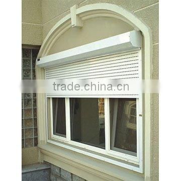 PVC roll shutter window