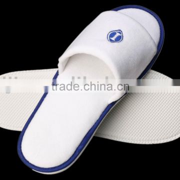 Disposable 100% cotton velvet hotel slipper
