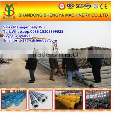 China made best electric poles mould for sale, prestressed concrete pole making machine