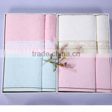 100% cotton solid color super soft absorbent face towel manufacturer