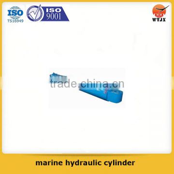 Quality assured piston type marine hydraulic cylinder for marine