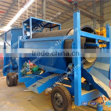 High Recovery River Sand Gold Trommel Wash Plant in Africa