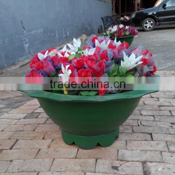 2015 hot sale ductile iron outdoor flower pot